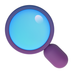 magnifying_glass_tilted_left_3d